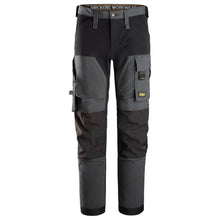  Snickers 6375 AllroundWork 4-way Stretch Trousers Steel Grey