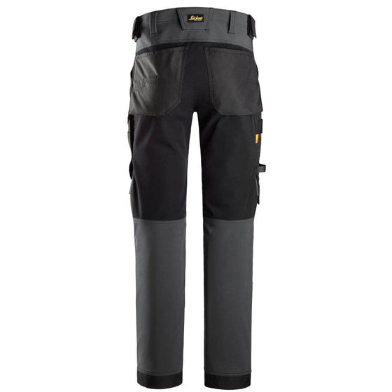 Snickers 6375 AllroundWork 4-way Stretch Trousers Steel Grey