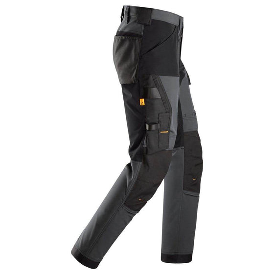 Snickers 6375 AllroundWork 4-way Stretch Trousers Steel Grey