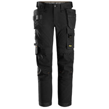 Snickers 6275 AllroundWork, 4-way Stretch Trousers Holster Pockets Black