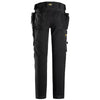 Snickers 6275 AllroundWork, 4-way Stretch Trousers Holster Pockets Black