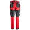 Snickers 6247 AllroundWork Women's Stretch Trousers Holster Pockets, Chilli Red