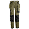 Snickers 6247 Khaki Green AllroundWork Women's Stretch Trousers Holster Pockets