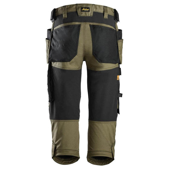 Snickers 6142 AllroundWork, Stretch Kneepad Holster Pockets Pirate Trousers Various Colours - Workwear Nation Ltd