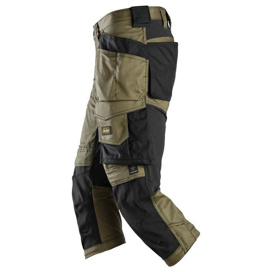 Snickers 6142 AllroundWork, Stretch Kneepad Holster Pockets Pirate Trousers Various Colours - Workwear Nation Ltd