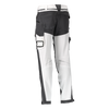 Mascot 22279 pantalon de poche avec système de clic stretch ultime blanc / gris pierre