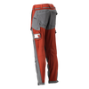 Mascot 22279 Ultimate Stretch Click System Pocket Trousers Autumn Red / Stone Grey