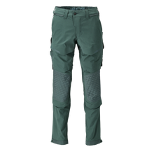  Mascot 22279 Ultimate Stretch Click System Pocket Trousers Forest Green