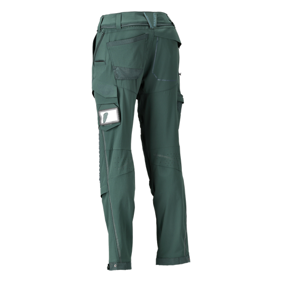 Mascot 22279 Ultimate Stretch Click System Pocket Trousers Forest Green