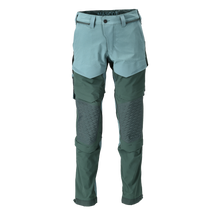  Mascot 22279 Ultimate Stretch Click System Pocket Trousers Light Forest Green / Forest Green