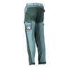 Mascot 22279 Ultimate Stretch Click System Pocket Trousers Light Forest Green / Forest Green