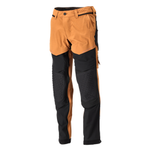  Mascot 22279 Ultimate Stretch Click System Pocket Trousers Nut Brown / Black