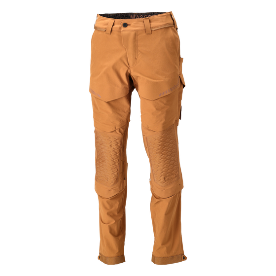 Mascot 22279 Ultimate Stretch Click System Pocket Trousers Nut Brown