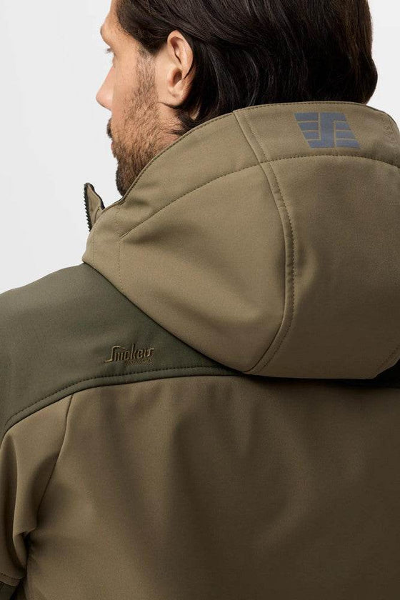 Snickers 1226 AllroundWork Hood Softshell Stretch Jacket - Workwear Nation Ltd