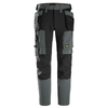 Snickers 6218 AllroundWork Holster Pocket 4-Way Stretch Trousers Steel Grey