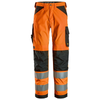 Snickers 6338 Hi-Vis Trousers Class 2