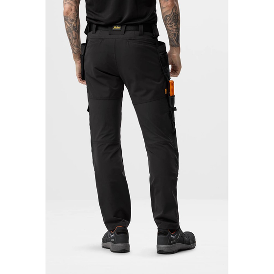 Snickers 6218 AllroundWork Holster Pocket 4-Way Stretch Trousers Khaki Green