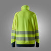 Snickers 2367 ProtecWork, Women's Arc Full Zip Sweater, High-Vis Class 3/2
