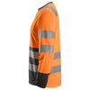 Snickers 2433 High-Vis Class 2, Long Sleeve T-Shirt