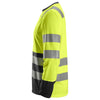 Snickers 2433 High-Vis Class 2, Long Sleeve T-Shirt
