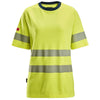 Snickers 2567 ProtecWork, Women's Short Sleeve T-Shirt, High-Vis Class 2