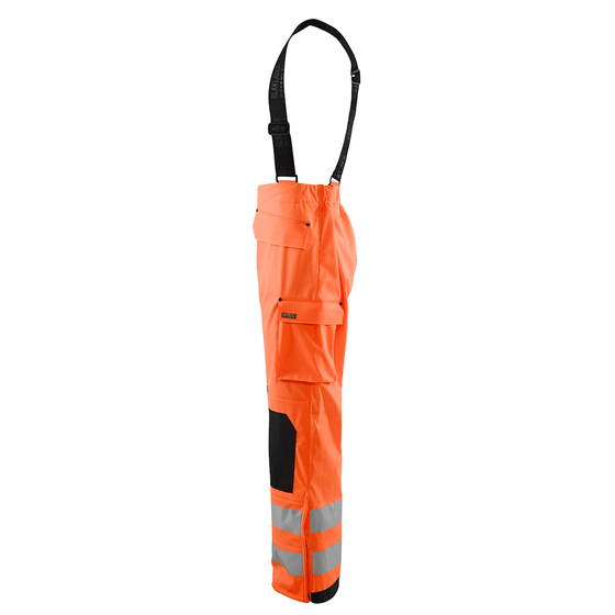 Blaklader 1306 Hi-Vis Waterproof Rain Trousers Level 3 - Workwear Nation Ltd