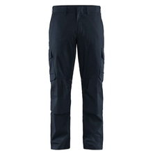  Blaklader 1448 Industry Stretch Kneepad Trousers Dark Navy/Black