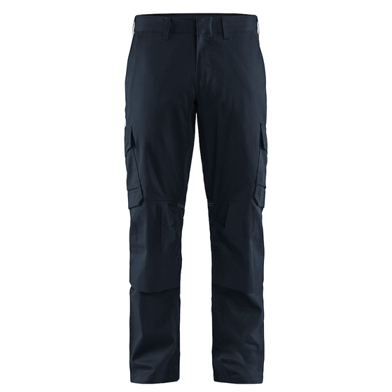 Blaklader 1448 Industry Stretch Kneepad Trousers Dark Navy/Black