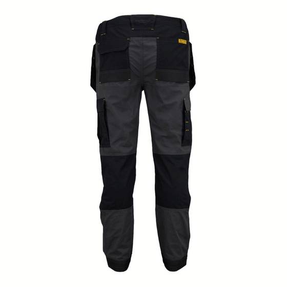 Dewalt Albany Slim Fit Kneepad Stretch Trouser