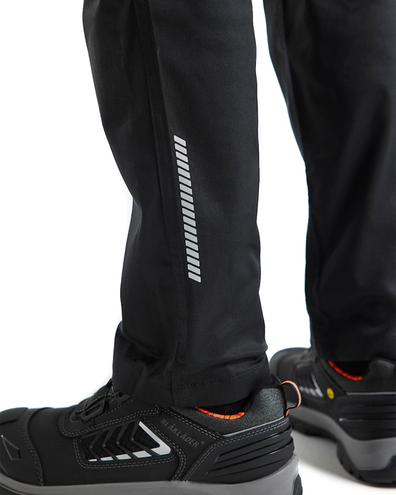 Blaklader 1448 Industry Stretch Kneepad Trousers Black/Dark Grey