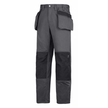  Snickers 3251 Craftsmen Holster Pocket Trousers Steel Grey/Black