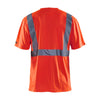Blaklader 3313 Hi-Vis V-Neck Short Sleeve T-Shirt - Premium HI-VIS T-SHIRTS from Blaklader - Just £36! Shop now at Workwear Nation Ltd