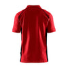 Blaklader 3324 Short Sleeve Polo Shirt Red / Black