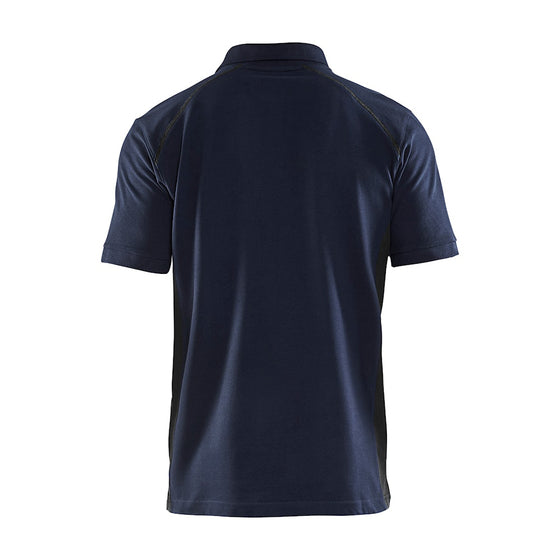 Blaklader 3324 Short Sleeve Polo Shirt Dark Navy / Black