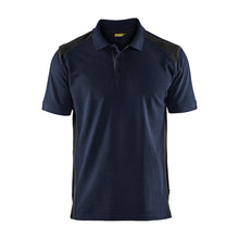  Blaklader 3324 Short Sleeve Polo Shirt Dark Navy / Black