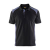 Blaklader 3324 Short Sleeve Polo Shirt Black / Grey