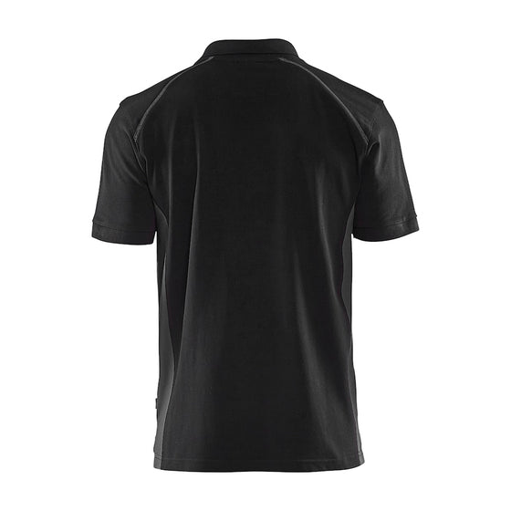 Blaklader 3324 Short Sleeve Polo Shirt Black / Dark Grey