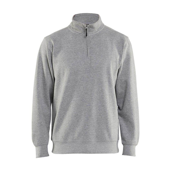 Blaklader 3365 Half Zipped College Jersey Sweatshirt - Workwear Nation Ltd