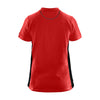 Blaklader 3390 Damen Poloshirt Rot/Schwarz
