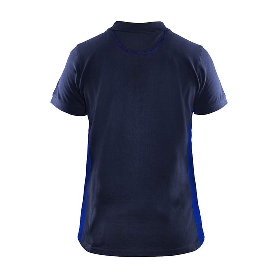Blaklader 3390 Women's Polo Shirt Navy Blue/Cornflower blue