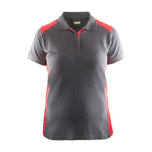  Blaklader 3390 Women's Polo Shirt Grey/Red