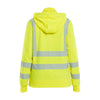 Blaklader 3574 Women's Hi-Vis Sweatshirt detachable hood