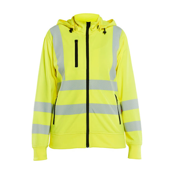 Blaklader 3574 Women's Hi-Vis Sweatshirt detachable hood