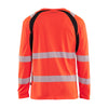 T-shirt manches longues haute visibilité Blaklader 3599, protection anti-UV