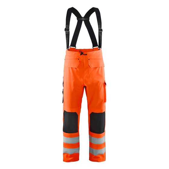 Blaklader 1306 Hi-Vis Waterproof Rain Trousers Level 3 - Workwear Nation Ltd