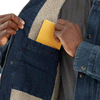 Carhartt 106323 Relaxed Fit Denim Sherpa Lined Jacket Beech / 2XL 