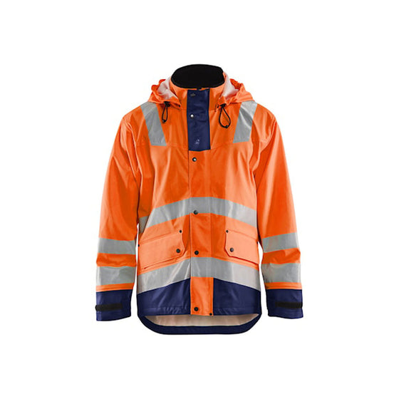 Blaklader 4302 Rain jacket Hi-Vis Level 2 - Premium HI-VIS JACKETS & COATS from Blaklader - Just £85.54! Shop now at Workwear Nation Ltd