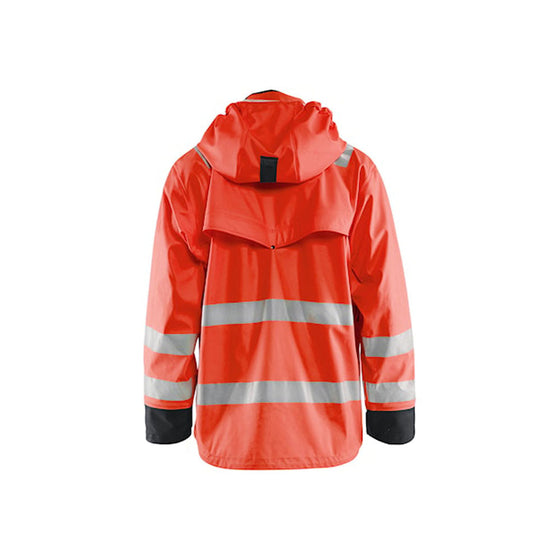 Blaklader 4302 Rain jacket Hi-Vis Level 2