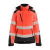 Blaklader 4401 Women's Hi-vis Lightweight lined Winter Softshell Jacket