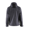 Blaklader 4753 Softshell Jacket with Hood Mid Grey/Black / XL